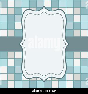 Cadre place pour texte invitation Illustration de Vecteur