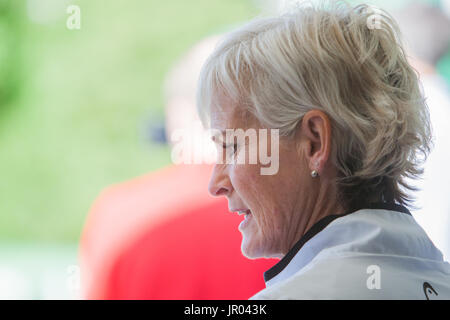 HSBC et Wimbledon fan experience photocall avec : Judy Murray Où : London, England, United Kingdom Quand : 03 Jul 2017 Credit : Wheatley/WENN Banque D'Images