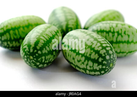 Cucamelons fruits miniatures Banque D'Images