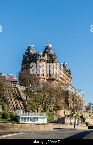 Le Grand Hotel, Scarborough Banque D'Images