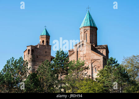 La Citadelle Royale et l'église des Archanges (16e siècle) ; Gremi, région de Kakheti, Géorgie Banque D'Images