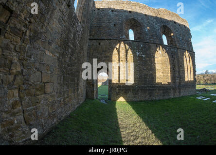 Abbaye Egglestone, Yorkshire, Angleterre Banque D'Images