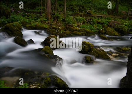 Gollinger Cascade, Salzbourg, Autriche Banque D'Images