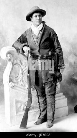 Calamity Jane,Cuisine Américaine Frontierswoman Banque D'Images