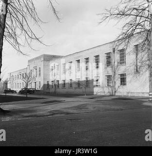 1948, historique, vue extérieure du bâtiment abritant le Laboratoire de Chimie Physique (LCP) à l'Université d'Oxford, Oxford, Angleterre, Royaume-Uni, construit en 1941. Banque D'Images