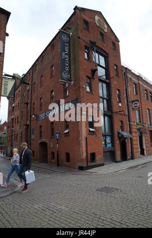 Le moulin à sucre à Kingston Upon Hull Banque D'Images