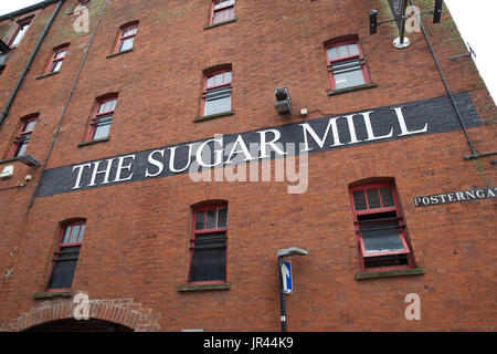 Le moulin à sucre à Kingston Upon Hull Banque D'Images