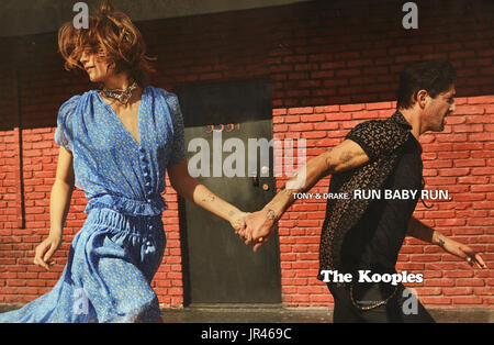 2010s UK The Kooples Annonce magazine Banque D'Images