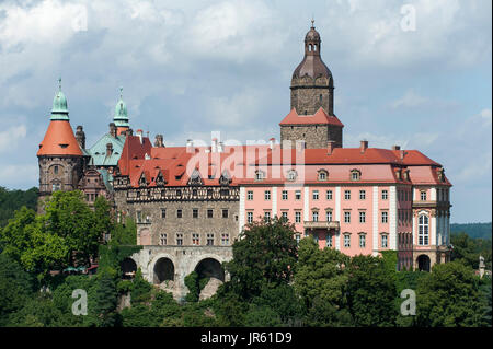 Château de Ksiaz Walbrzych, Pologne. 29 Juillet 2016 © Wojciech Strozyk / Alamy Stock Photo Banque D'Images