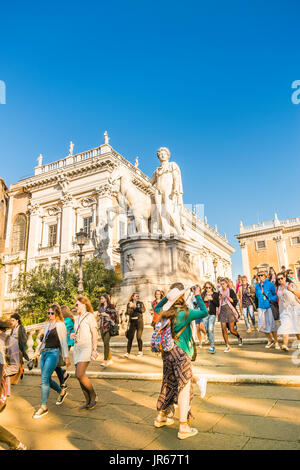 Les touristes sur la Banque D'Images