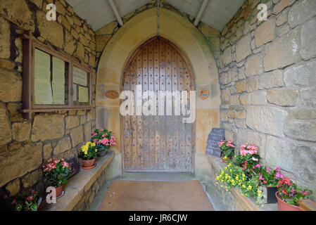 L'église de St Jean l'Evangéliste, Hurst Green,Clitheroe Banque D'Images