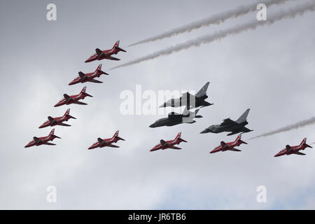 International Air Tattoo de Fairford RIAT 2016 avions Jet Banque D'Images