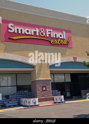 Smart & Final magasin supplémentaire, Union City, Californie, Banque D'Images