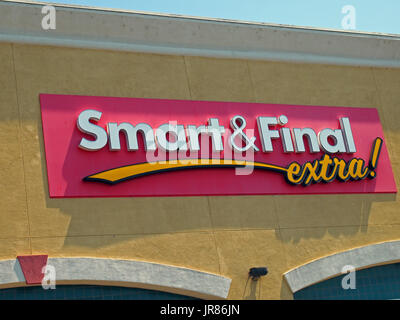 Smart & Final magasin supplémentaire, Union City, Californie, Banque D'Images
