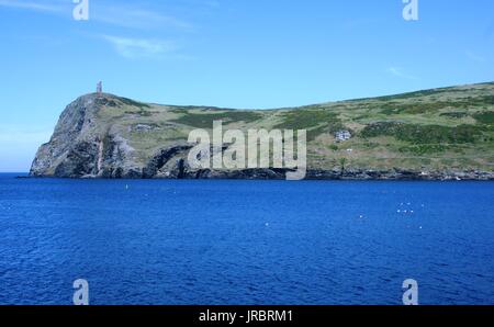 Bradda Printing Head, Port Erin, Île de Man Banque D'Images