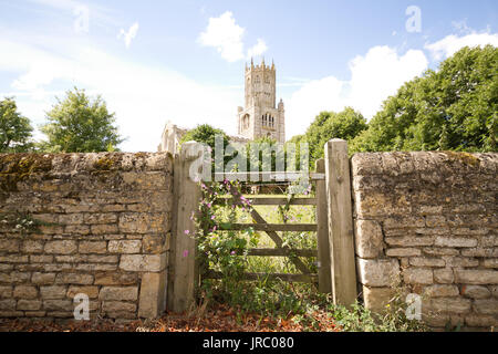 Eglise de St.Mary et tous les Saints centre de Fotheringhay Banque D'Images