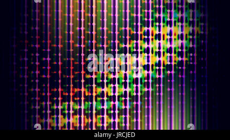 Plat pixels d'écran Créer un abstract pattern numérique. Banque D'Images