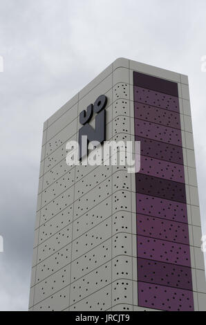 Université de Northampton nouveau campus au bord de l'eau Banque D'Images