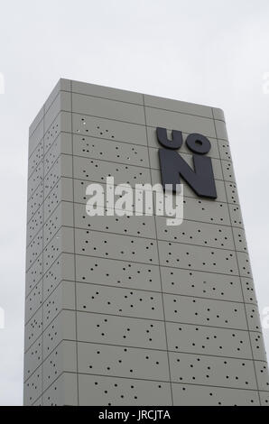 Université de Northampton nouveau campus au bord de l'eau Banque D'Images