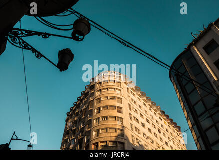 Low angle view de bâtiments anciens - Casablanca - Maroc Banque D'Images