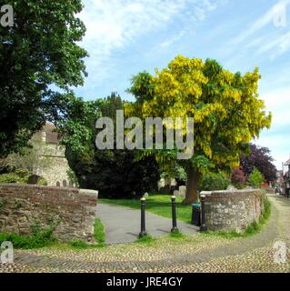 Les bâtiments et les paysages de Rye, East Sussex, UK. Banque D'Images