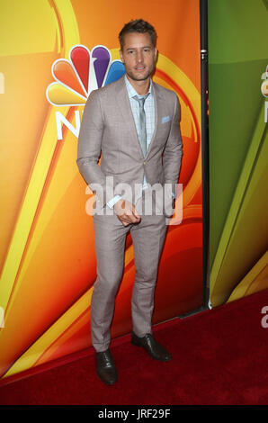 3 août 2017 - Beverly Hills, États-Unis - 3 août 2017 - Beverly Hills, Californie - Justin Hartley. Tournée de presse estivale de NBC 2017 à l'hôtel Beverly Hilton. Crédit photo : F. Sadou/AdMedia Banque D'Images