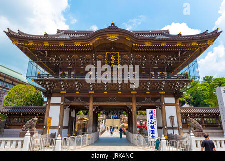 Naritasan Shinshoji temple bouddhiste entrée principale bâtiment, Narita, Chiba, Japon Banque D'Images