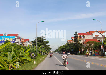 HAI Duong, Vietnam, 30 juillet : village rural du Vietnam. C'est caractéristiques spéciales du Vietnam, 30 juillet 2014 à Hai Duong, Vietnam. C'est spe Banque D'Images