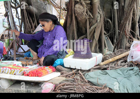 HAI Duong, Vietnam, septembre, 10 personnes : bonne vente, Septembre 10, 2014 à Hai Duong, Vietnam Banque D'Images