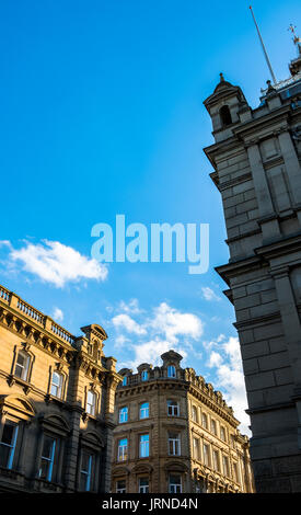 La magnifique ville de Halifax, West Yorkshire, accueil de la pièce Hall, Dean Clough Mills et Eureka expérience d'apprentissage. Banque D'Images