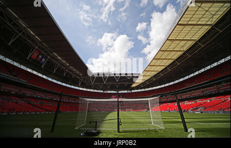 Londres, Royaume-Uni. Le 06 août, 2017. Arsenal vs Chelsea FA Community Shield en 2017. FA Community Shield, dimanche 6 août, Sadium Wembley, Londres, Angleterre. Allstar Crédit : photo library/Alamy Live News Banque D'Images