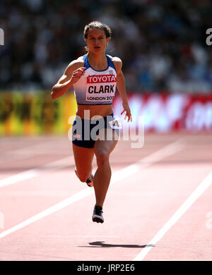 Zoey Clark 400 Mètres Championnats du monde d'athlétisme 2017 Stam de Londres, Londres, Angleterre 06 août 2017 Allstar Crédit : photo library/Alamy Live News Banque D'Images