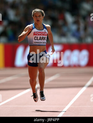 Zoey Clark 400 Mètres Championnats du monde d'athlétisme 2017 Stam de Londres, Londres, Angleterre 06 août 2017 Allstar Crédit : photo library/Alamy Live News Banque D'Images