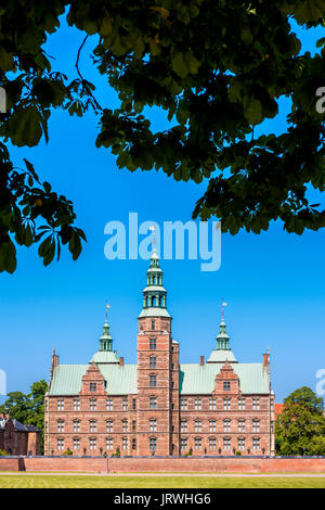 Château de Rosenborg à Copenhague, Danemark Banque D'Images