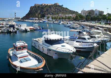 Aguilas, Murcia, Espagne Banque D'Images