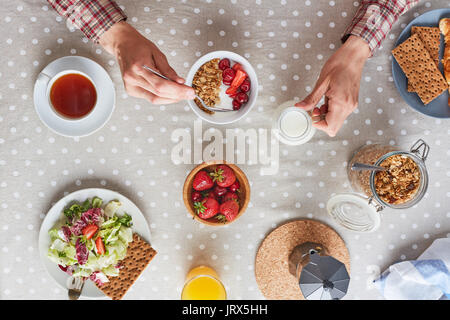 La saine alimentation Banque D'Images