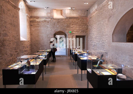 Vues générales du Musée de l'abbaye, Saint-Claude, Franche-Comté, Jura (France) Banque D'Images