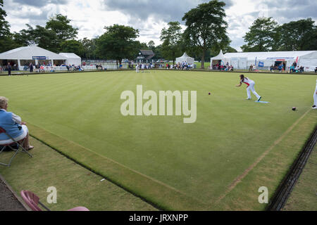 Bols National Championships, Victoria Park, Leamington Spa, Warwickshire, Août 2017 Banque D'Images