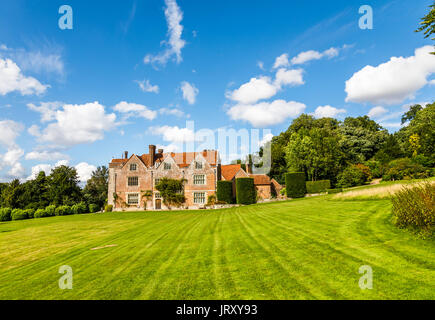 Chawton House Library, la grande maison mentionnée par Jane Austen, propriété de son frère Edward Knight, Chawton, dans le Hampshire, dans le sud de l'Angleterre, Royaume-Uni Banque D'Images