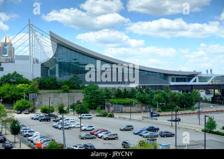 Le David L. Lawrence Convention Center, Pittsburgh, Pennsylvanie, USA Banque D'Images