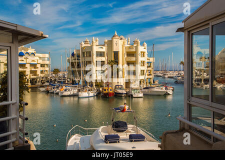 Puerto Marina, Benalmádena. Costa del Sol, Malaga province. Andalousie, Espagne du sud Europe Banque D'Images