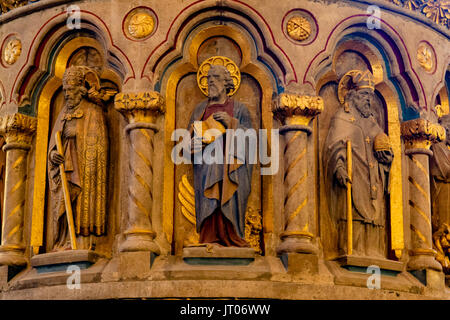L'église St Matthias Budapest Hongrie Banque D'Images