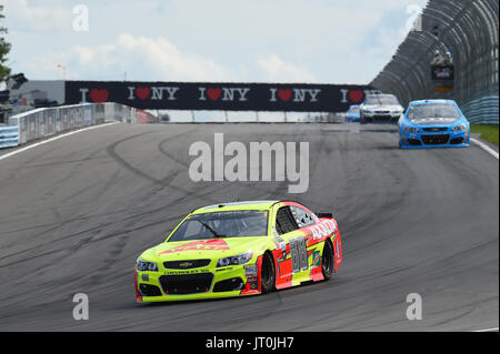 Watkins Glen, New York, Royaume-Uni. Le 06 août, 2017. 6 août 2017 : Monster Energy Cup Series NASCAR Dale Earnhardt Jr. pilote # 88 au cours de la NASCAR Cup Series Monster Energy I Love NY 355 au Glen le dimanche, Août 6, 2017 à Watkins Glen International, à Watkins Glen, New York. Barnes riche/CSM Crédit : Cal Sport Media/Alamy Live News Banque D'Images