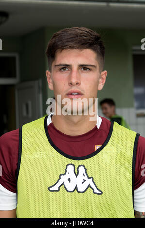 Jenbach, Autriche. 4e août, 2017. Kevin Bonifazi (Torino) Football/soccer : pré-saison match amical entre Torino FC 2-2 Huddersfield Town à Stadion Jenbach à Jenbach, Autriche . Credit : Maurizio Borsari/AFLO/Alamy Live News Banque D'Images