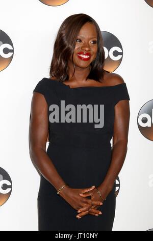 Los Angeles, CA. 6e août, 2017. Viola Davis à l'arrivées de ABC TCA Summer Press Tour Party, le Beverly Hilton Hotel, Los Angeles, CA 6 août 2017. Credit : Priscilla Grant/Everett Collection/Alamy Live News Banque D'Images