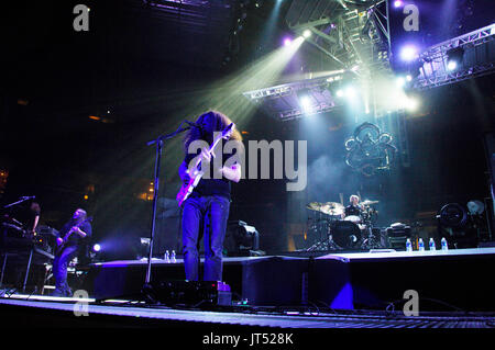 Cambria coheed & performing staples center los angeles, ca. Banque D'Images