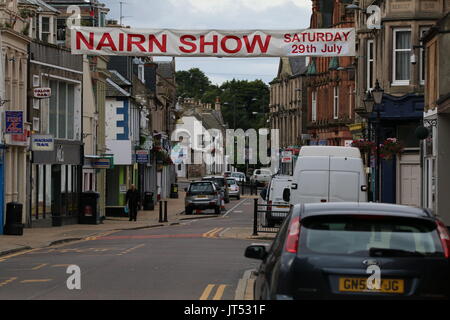 Le centre-ville de Nairn, Ecosse Banque D'Images