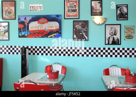 Holly's Diner et Crouch Motel, Burnham Road, Latchingdon, Essex, Angleterre, Grande-Bretagne, Royaume-Uni, UK, Europe Banque D'Images