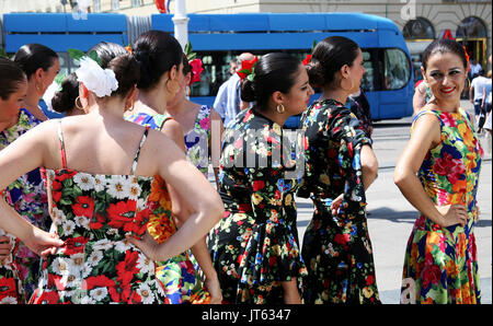 Festival International de Folklore,2017,Zagreb.,des,72 Banque D'Images