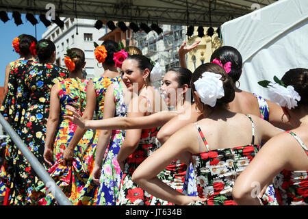 Festival International de Folklore,2017,Zagreb.,des,74 Banque D'Images